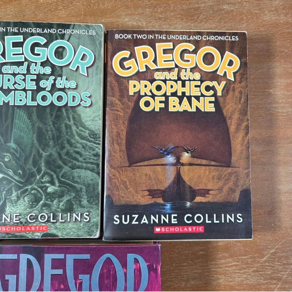 Scholastic Underland Chronicles 5-Book Set Kids Suzanne Collins PB & HC Books